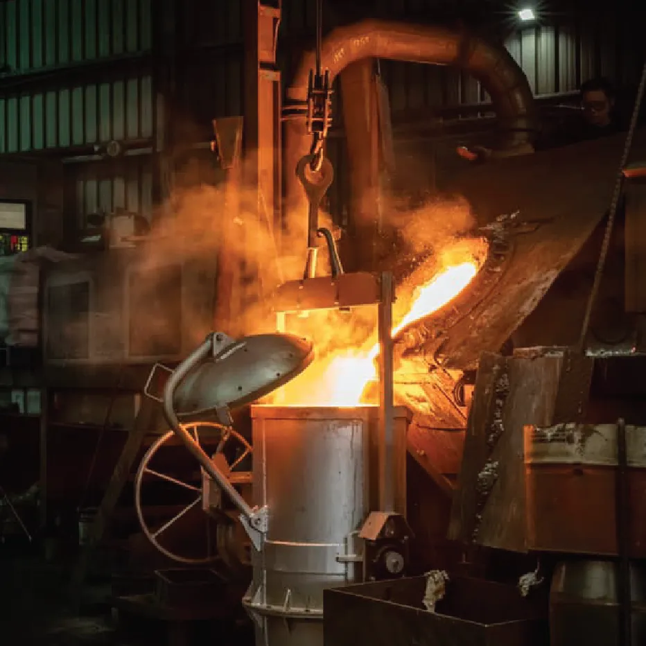 Full brand identity for a Chinese cast iron manufacturer